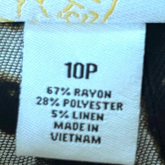 Ruby Rd. Favorite Petite zebra print semi sheer women’s blazer jacket - Picture 3 of 5